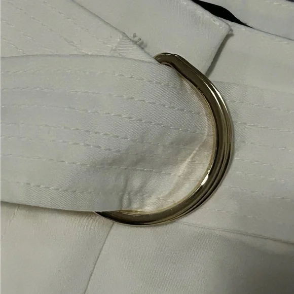 Ann Taylor The Belted Wide-Leg Pant in Linen Blend - Picture 4 of 8